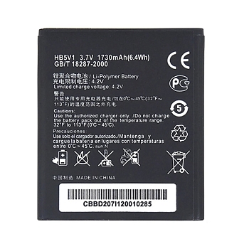 Аккумулятор (батарея) для телефона Huawei G350, Y300, Y500, Y511, W1 (4 контакта)